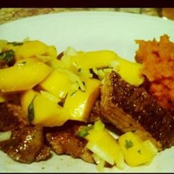 Pork Loin and Mango