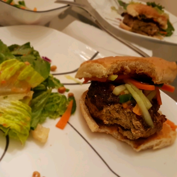 Chef John's Chicken Satay Burger