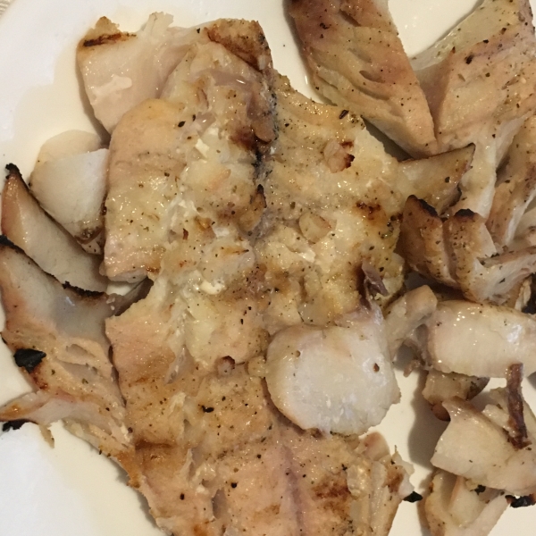 Super Summer Grilled Bluefish