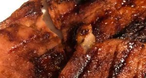 Doreen's Ham Slices on the Grill