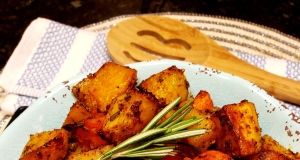 Roasted Potatoes and Carrots