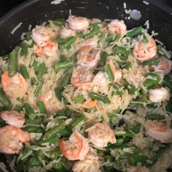 Shrimp Scampi Over Rice from Knorr®