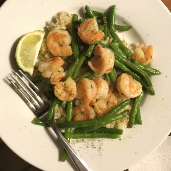 Shrimp Scampi Over Rice from Knorr®