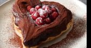 Heart-Shaped Chocolate Éclairs