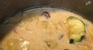 Cheesy Sausage and Vegetable Soup