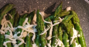 Broiled Asparagus Parmesan