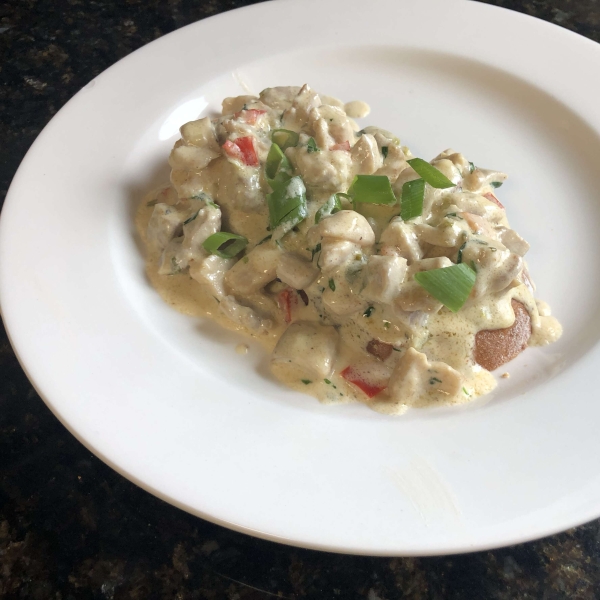 Creamy Chicken Toast