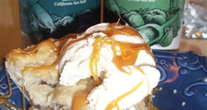 Salted Caramel Apple Pie a la Mode