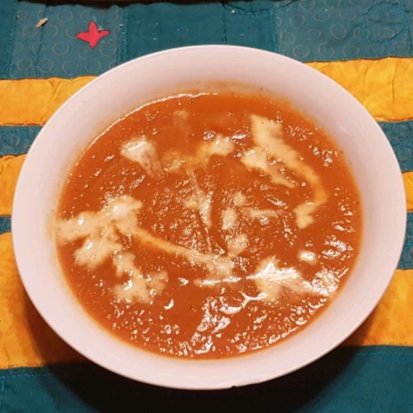 Carrot and Coriander Soup II