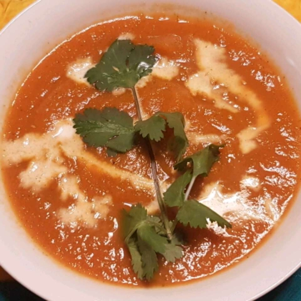Carrot and Coriander Soup II