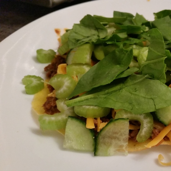 Taco-Topped Cornmeal Pancakes