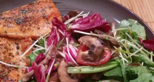 Warm Mushroom Salad