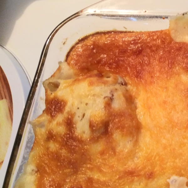 Breakfast Casserole with Biscuits and Gravy