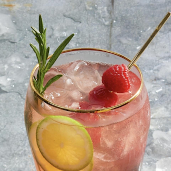 Rosé Wine and Berry Sangria