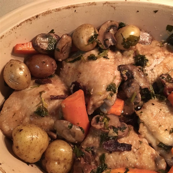Drunk Chicken in Gravy