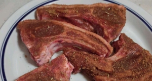 Grilled Lamb with Brown Sugar Glaze
