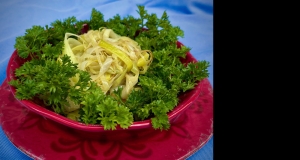Sautéed Leeks in Butter and White Wine