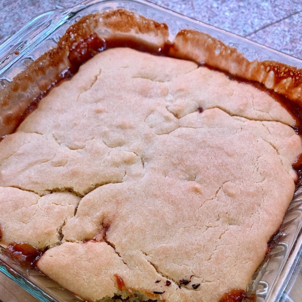 Vegan Southern Peach Cobbler