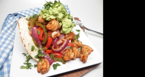 Air Fryer Shrimp Fajitas