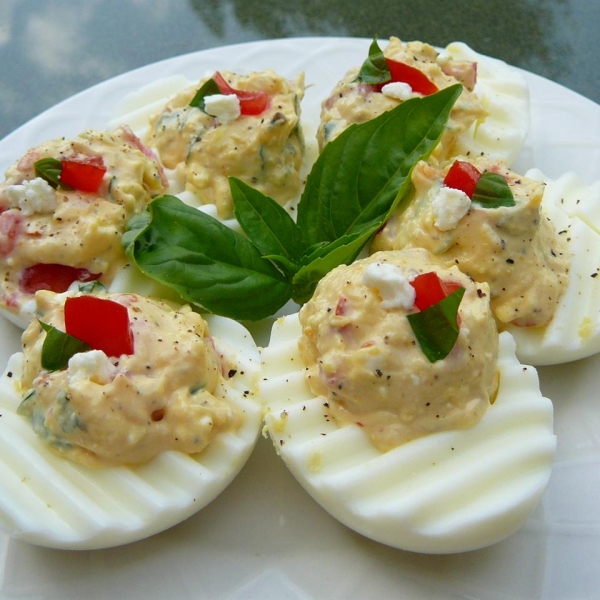 Greek Deviled Eggs