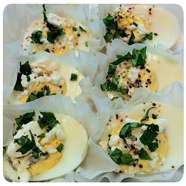 Greek Deviled Eggs