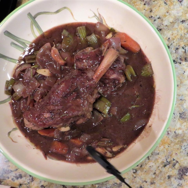 Heavenly Lamb Shanks