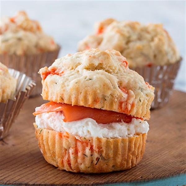 Salmon Dill Biscuits