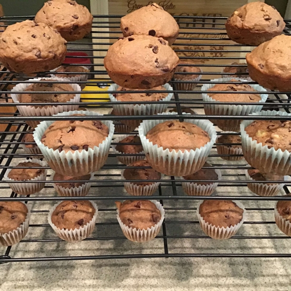 Chocolate Chip Banana Muffins