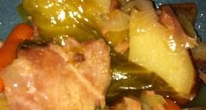 Slow Cooker New England Boiled Dinner