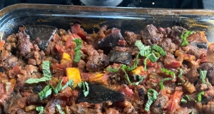 Mama's Oh-So-Savory Lamb and Eggplant Casserole