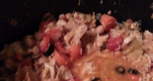 Moroccan Tagine with Olives and Artichoke Hearts