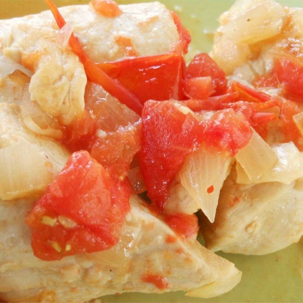 Braised Orange Chicken