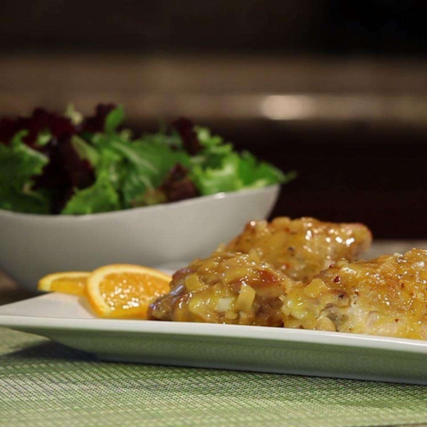 Braised Orange Chicken