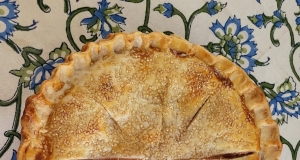 Peach Pie with Frozen Peaches