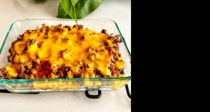 Keto Cheeseburger Casserole