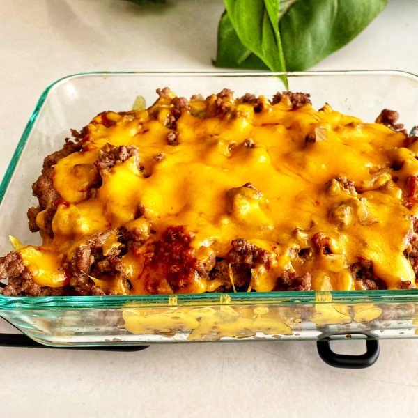 Keto Cheeseburger Casserole