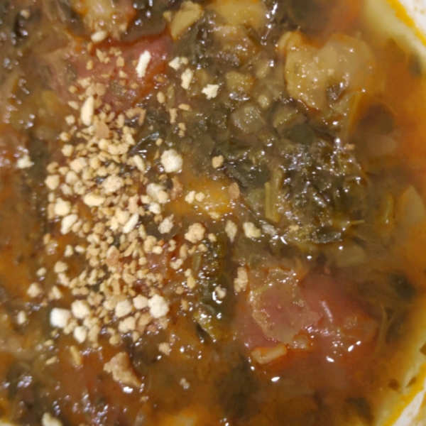 Sandy's Chickpea and Spinach Stew