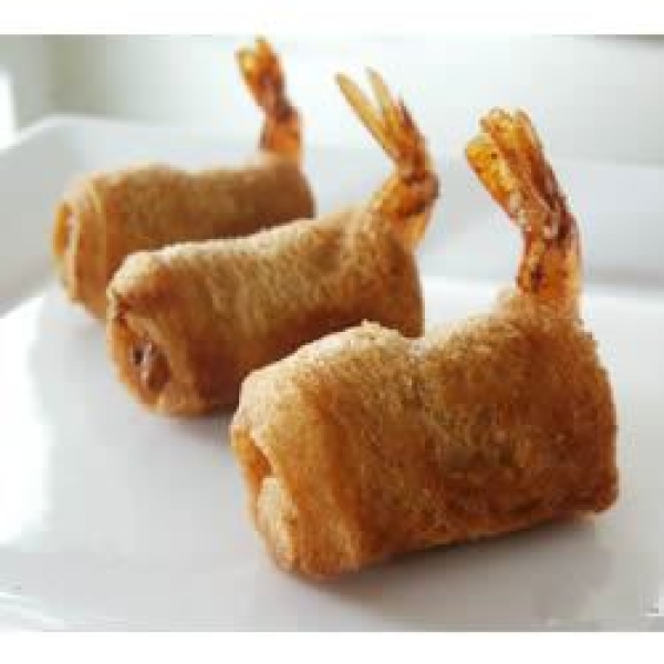 Golden Bread Shrimp Roll