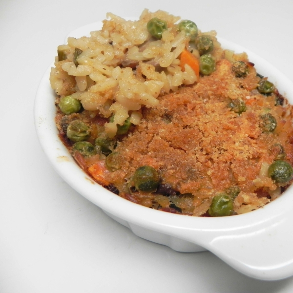 Cheesy Orzo