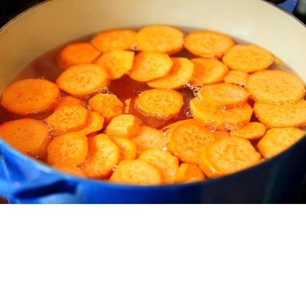 Sweet Potato Cooked in Ginger Syrup