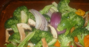Garlicky Roasted Vegetables