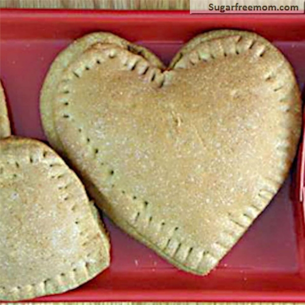 Heart Shaped Whole Wheat Mini Calzones