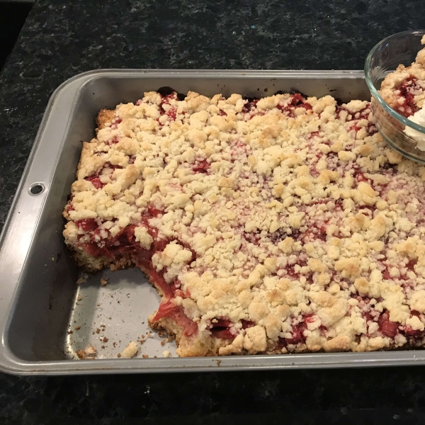 Mom's Rhubarb Cake