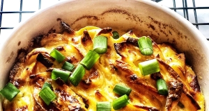 Noodle Casserole with Sour Cream and Cheese