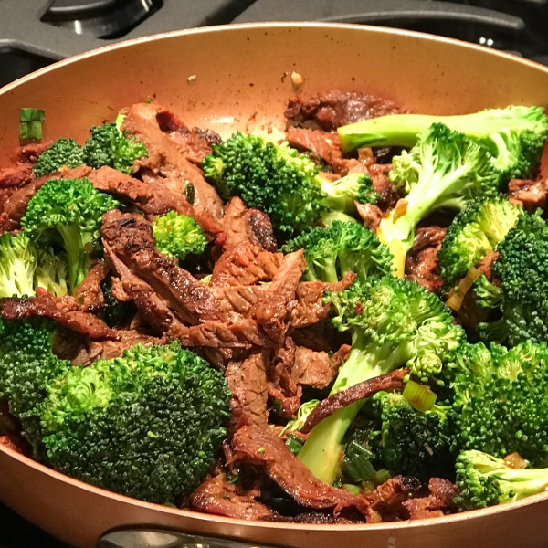 Beef and Broccoli Stir Fry with Whole Grain Brown Rice