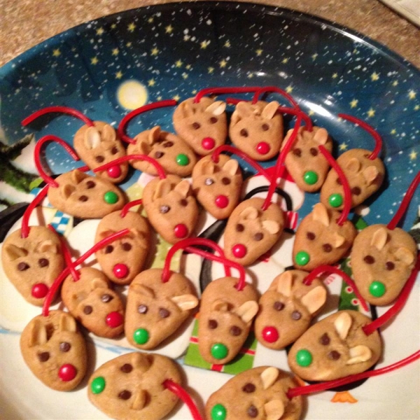 Peanut Butter Christmas Mice