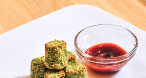 Cheesy Broccoli Cauliflower Tots