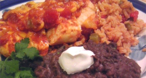 Luscious Turkey Bacon Refried Beans