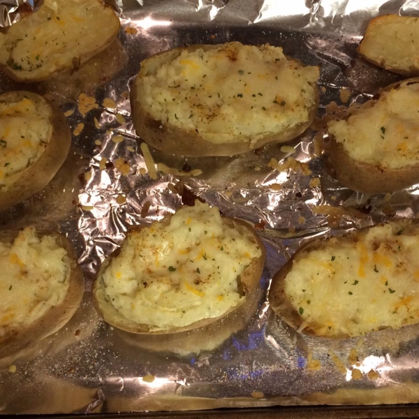 Twice Baked Potato Poppers