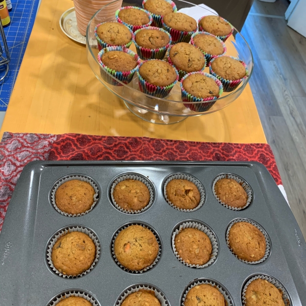 Actually Healthy Morning Glory Muffins